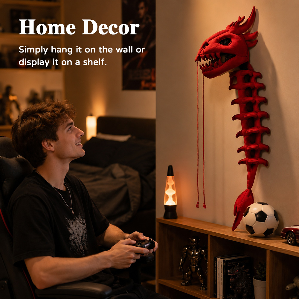 Cosplay Prop Designer - Dinozor İskeleti Peluş Başlık Cosplay Kostüm