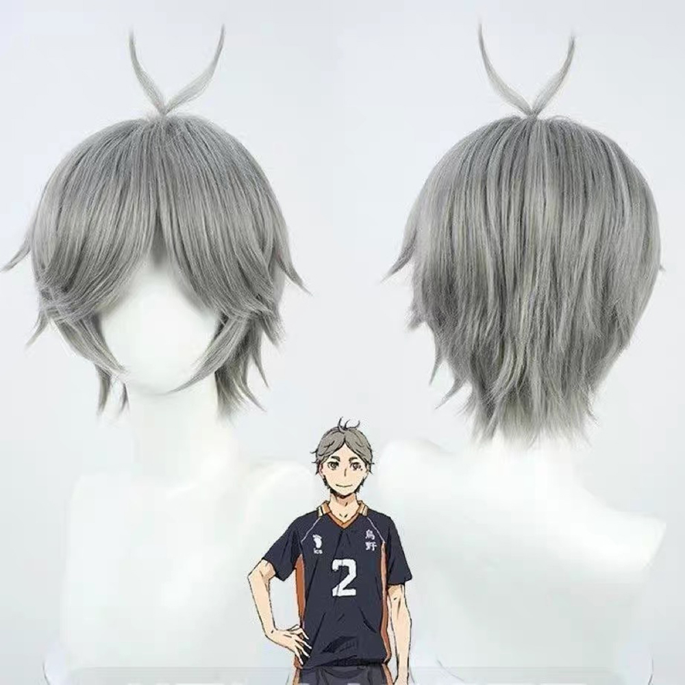 Wig Fiber Net - HAIRJOY Sentetik Saç Peruk Haikyuu!! Sugawara