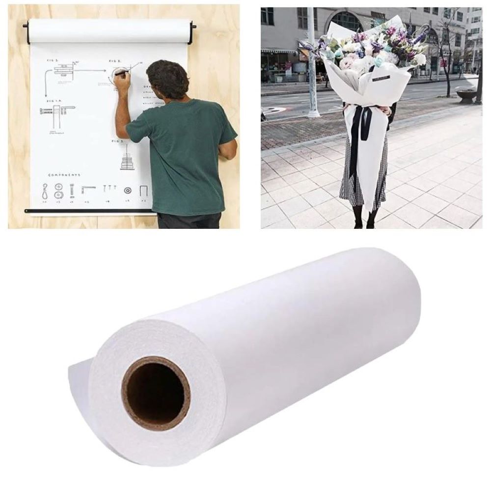 Craft Foam Roll - Beyaz/siyah/kahverengi Kraft kağıt rulo düğün doğum