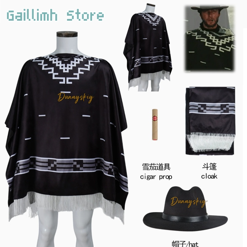 Cosplay Prop Patterns - Film Cosplay Clint Eastwood Panço Kovboy