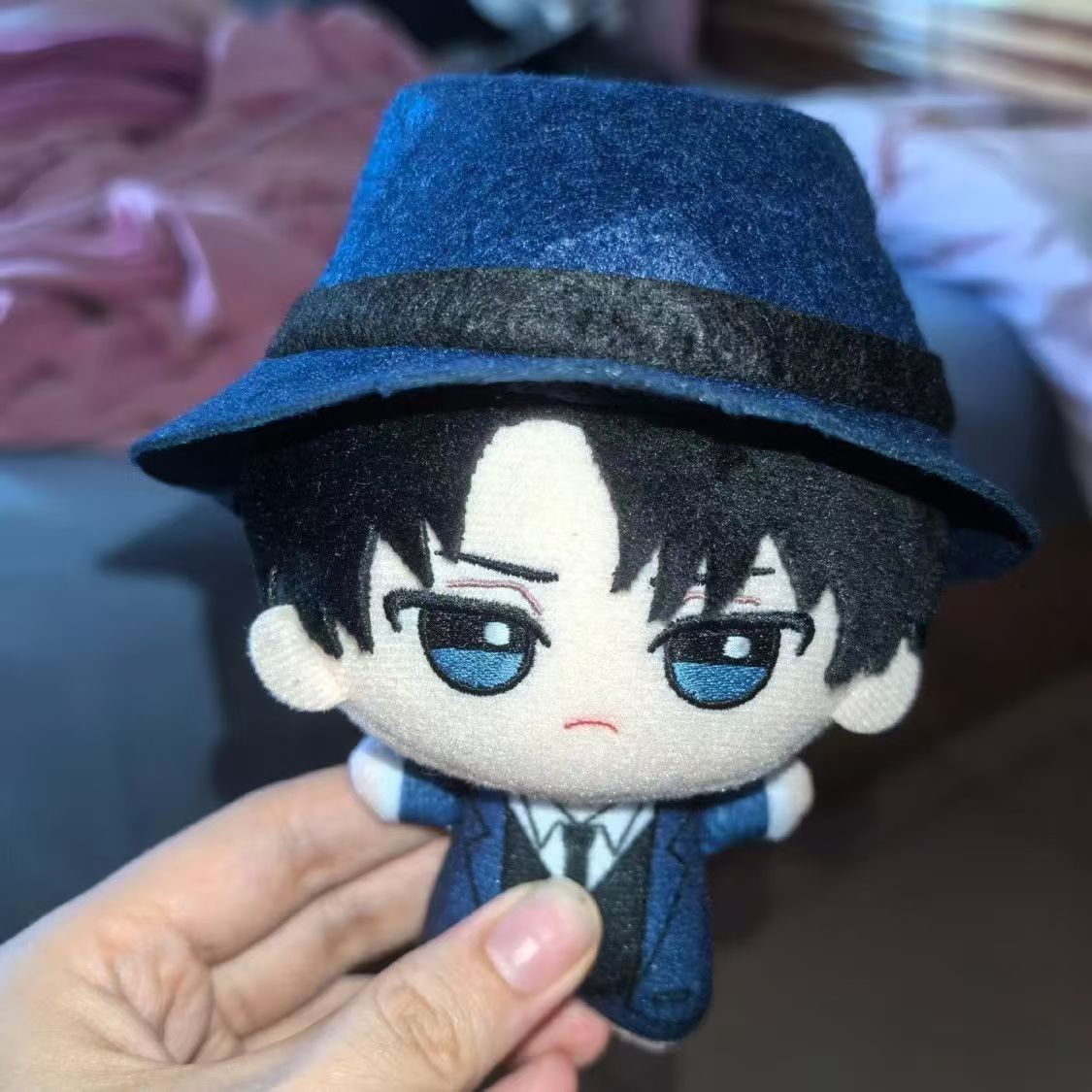 Cosplay Plushie Prop - 10 cm Levi Ackerman Peluş Anime
