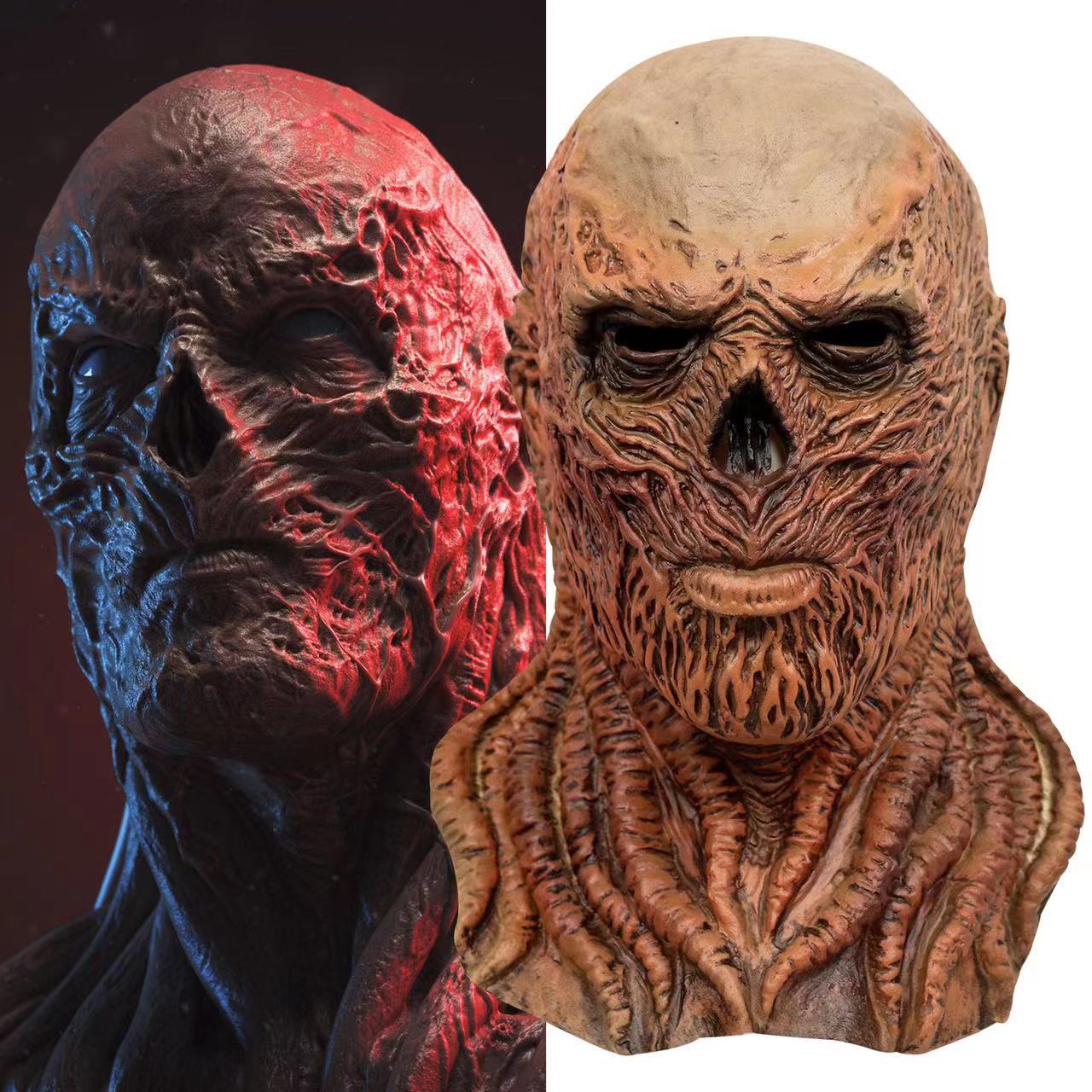 Cosplay Fire Prop - Gerçekçi Tam Kafa Vecna ​​Cosplay Maske