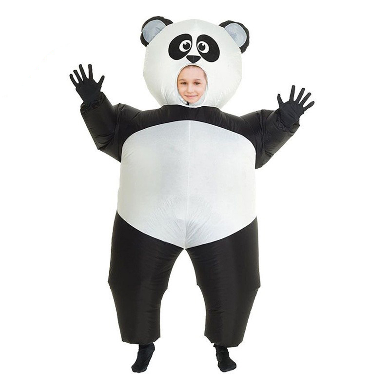 Cosplay Prop Business - Panda Şişme Kostüm Çin Tarzı Festival
