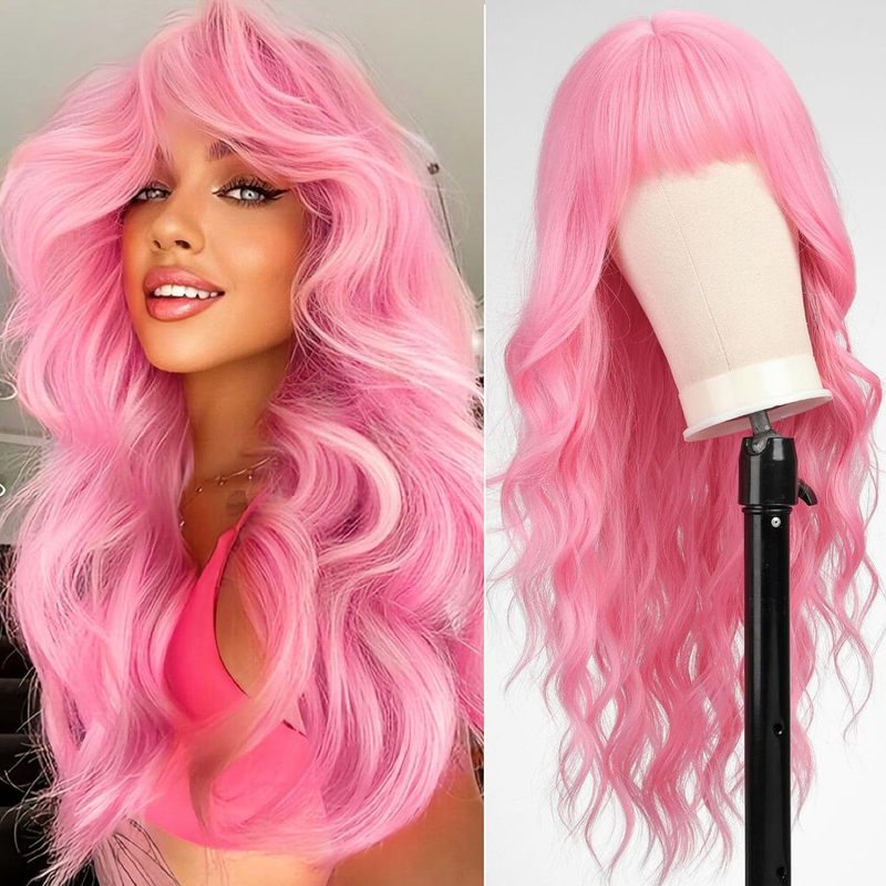 Wig Fiber Net - Kadınlar için perçemli uzun düz saç