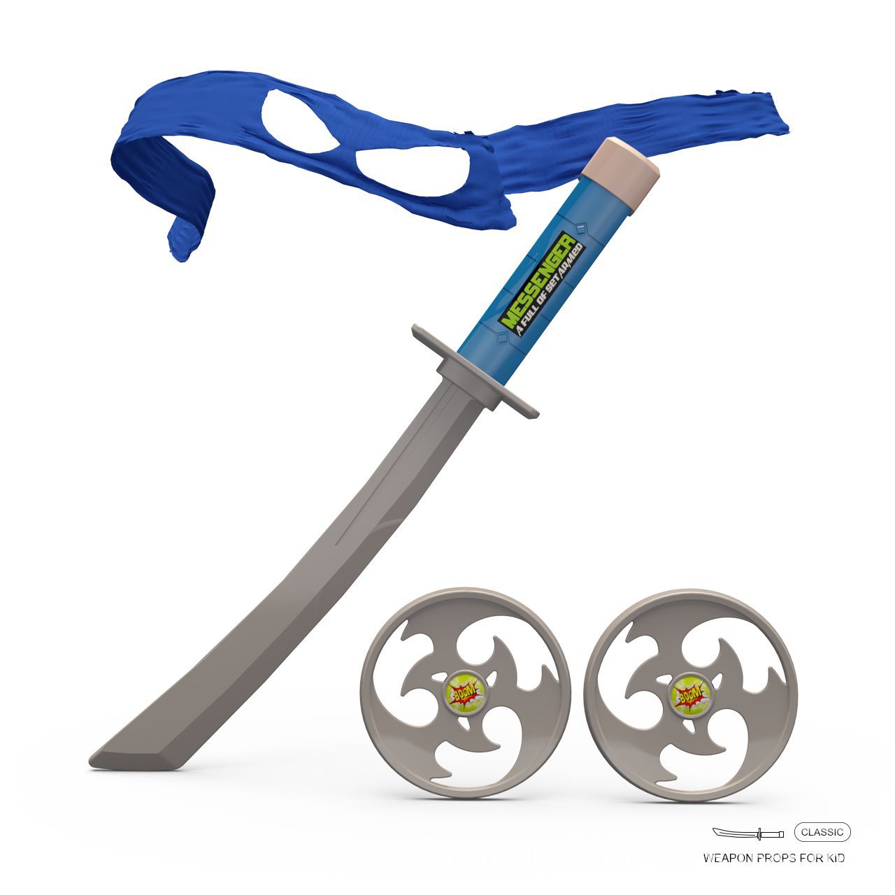 Genç Ninja Turtles Göz Maskesi - Cosplay Prop Knife incelemesi ve fiyatı