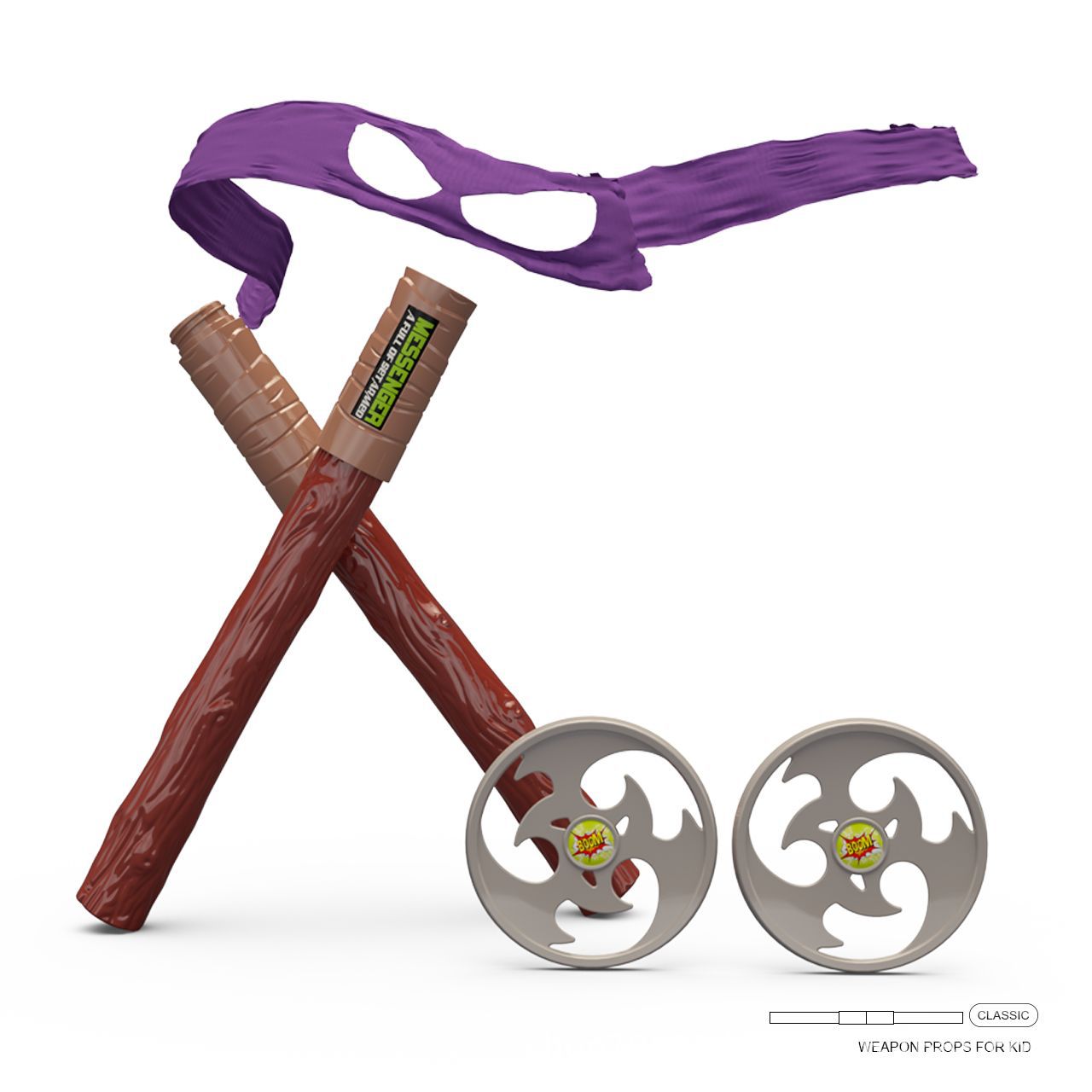 Genç Ninja Turtles Göz Maskesi - Cosplay Prop Knife incelemesi ve fiyatı