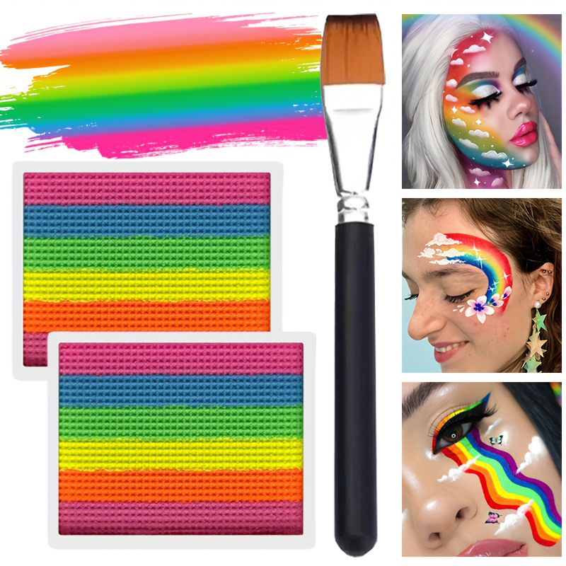 Gökkuşağı Yüz ve Vücut Boya Se - Cosplay Prop Paint incelemesi ve fiyatı
