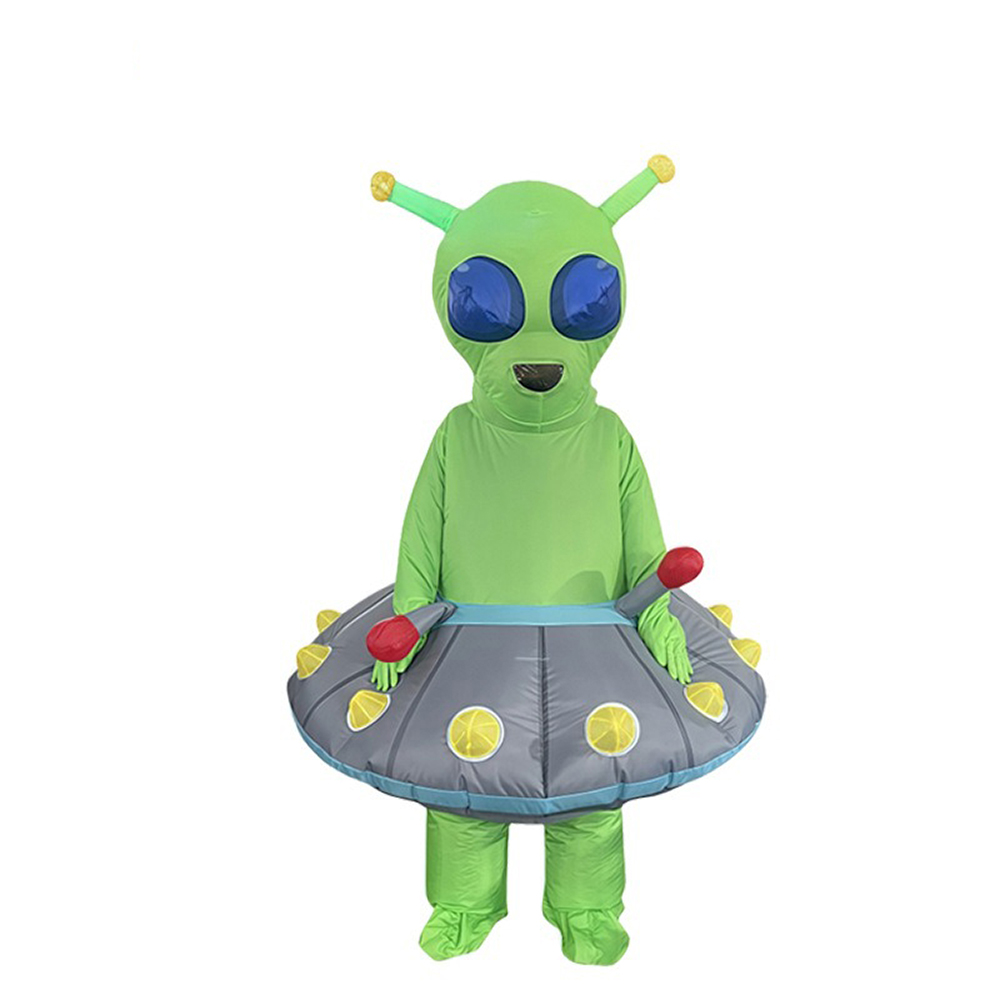 Yeşil UFO Uzaylı Şişme Kostüm  - Cosplay Prop Business incelemesi ve fiyatı