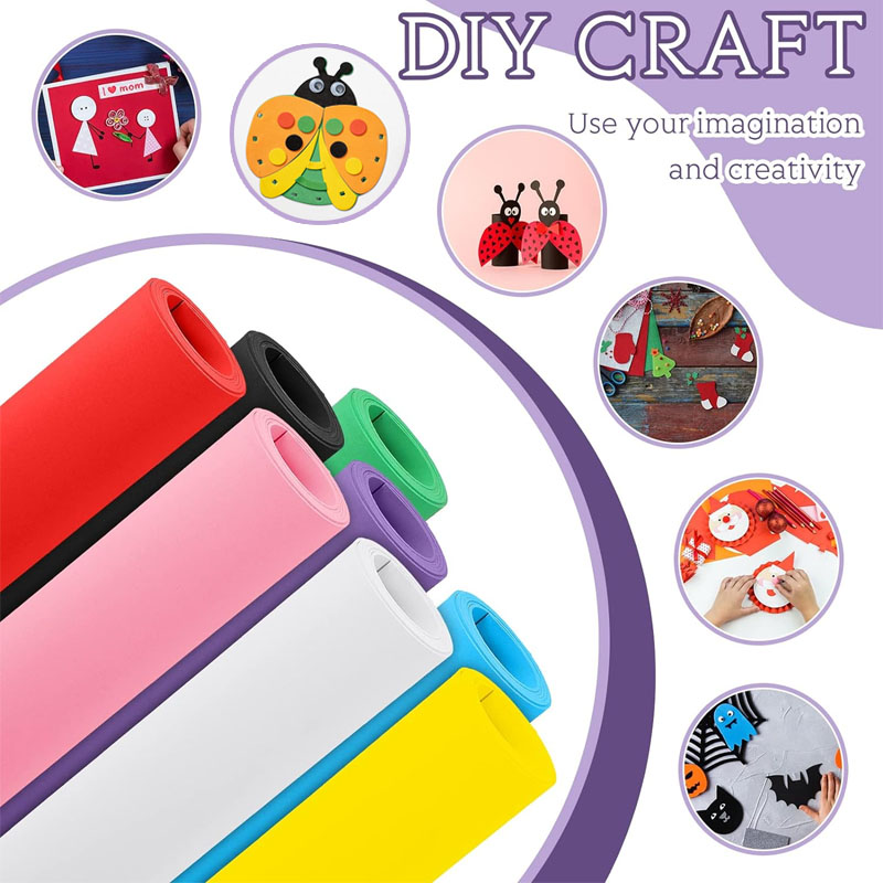 1 adet Renkli Eva Köpük Levhal - Craft Foam Roll incelemesi ve fiyatı