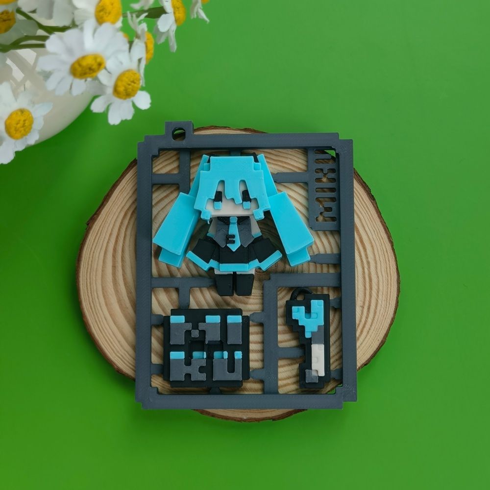 3D Baskılı Sevimli Piksel Hats - Cosplay Prop 3D Print incelemesi ve fiyatı